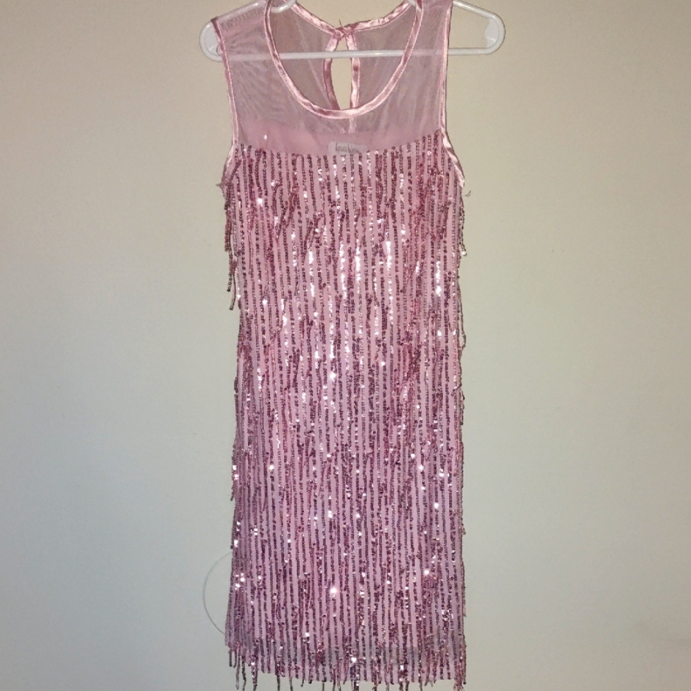 Speechless Kids Sz8 Pink Dress